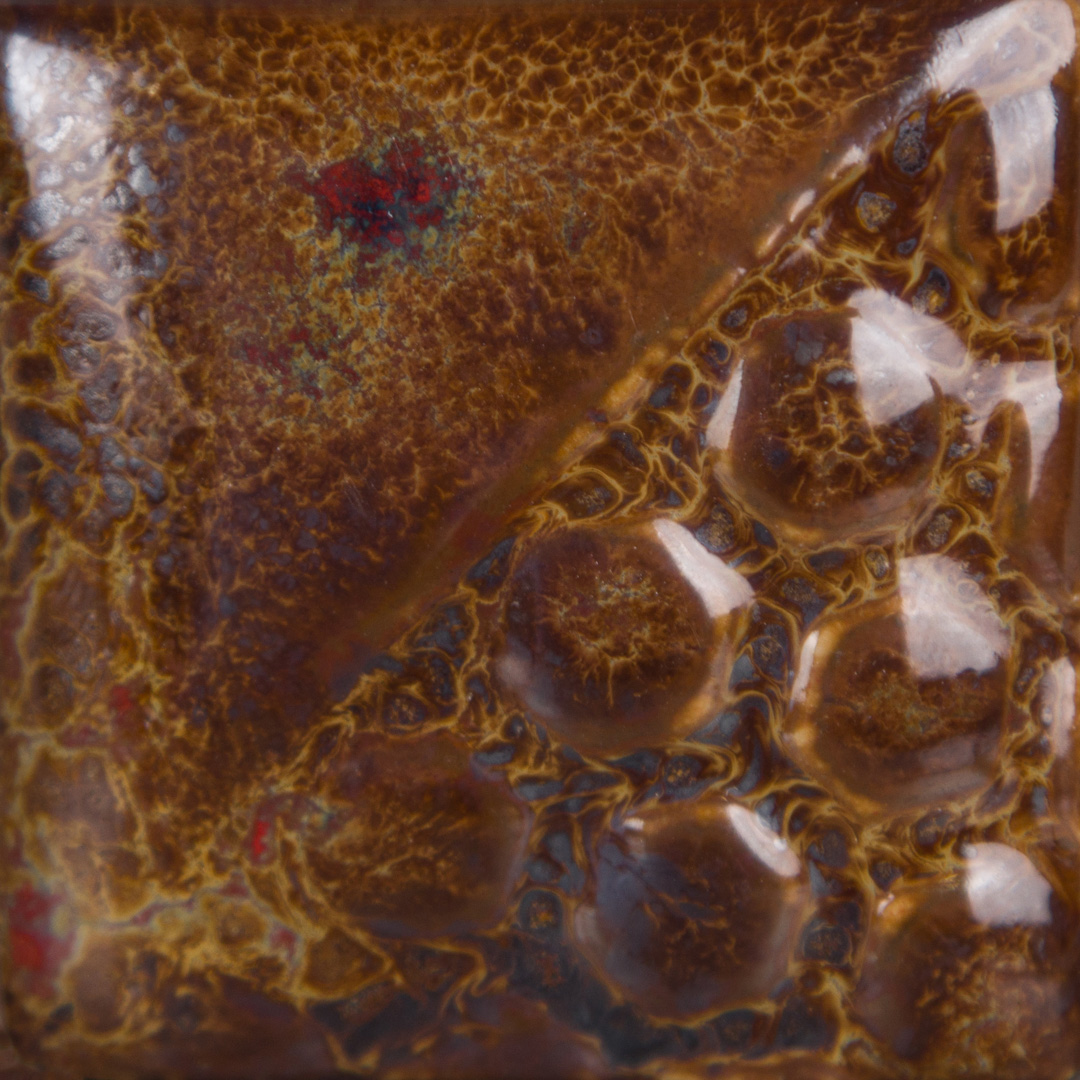 Cerama Smalti liquidi Volcanic Glow smalto tortora cristalli rossi