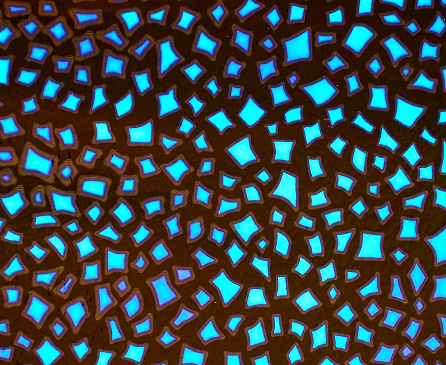 CBS Dichroic Borderline Confetti Red Blue vetro dicroico aurora