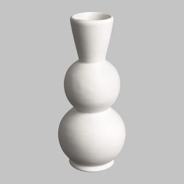 Mayco Stoneware Bisque Curvy Vase vaso ceramica da decorare