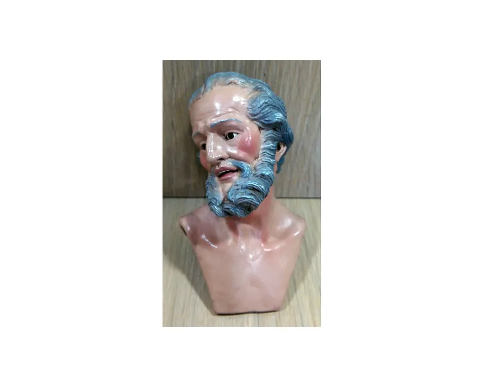 Montanini Teste Terracotta TV002 testa San Giuseppe