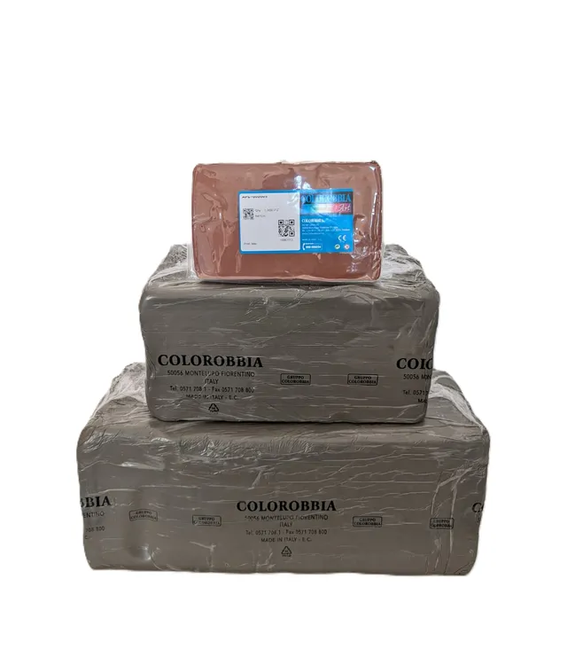 Colorobbia Argilla rossa impasto ceramico plastico per tornio