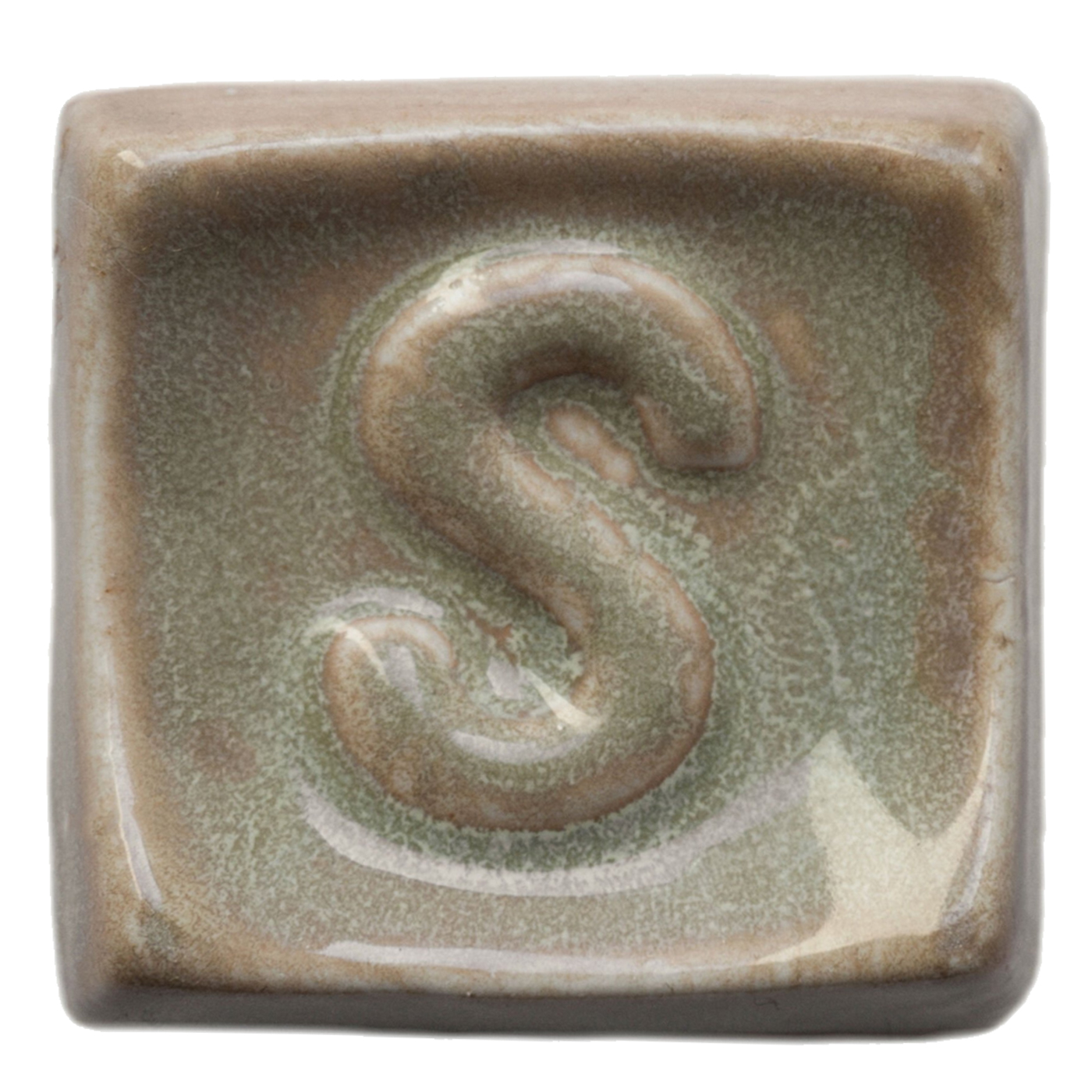 CERCO High Fire SP 1215 Nevada smalto ceramico beige-verde lucido
