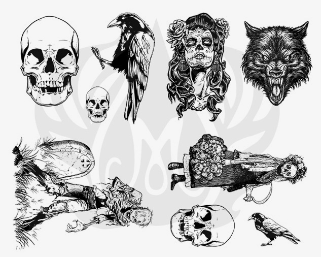 Mayco Silkscreen Creepy Dark Elements serigrafia