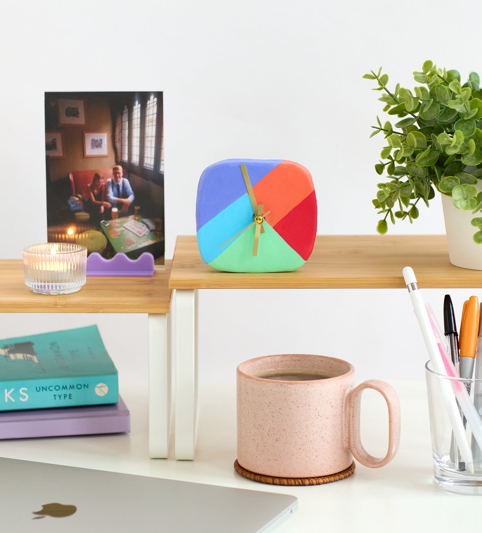 Pott'd Projects Create-a-Clock kit orologio ceramica Minimalist