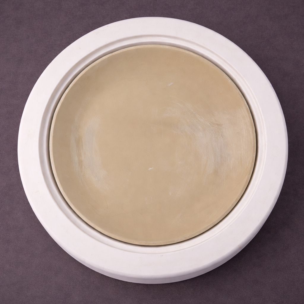 CERCO Plaster Molds PM 450 Round Plate stampo 26,5 cm