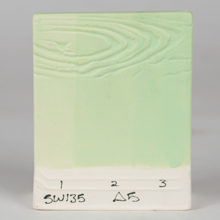 Mayco Stoneware Wintergreen smalto ceramica verde opaco
