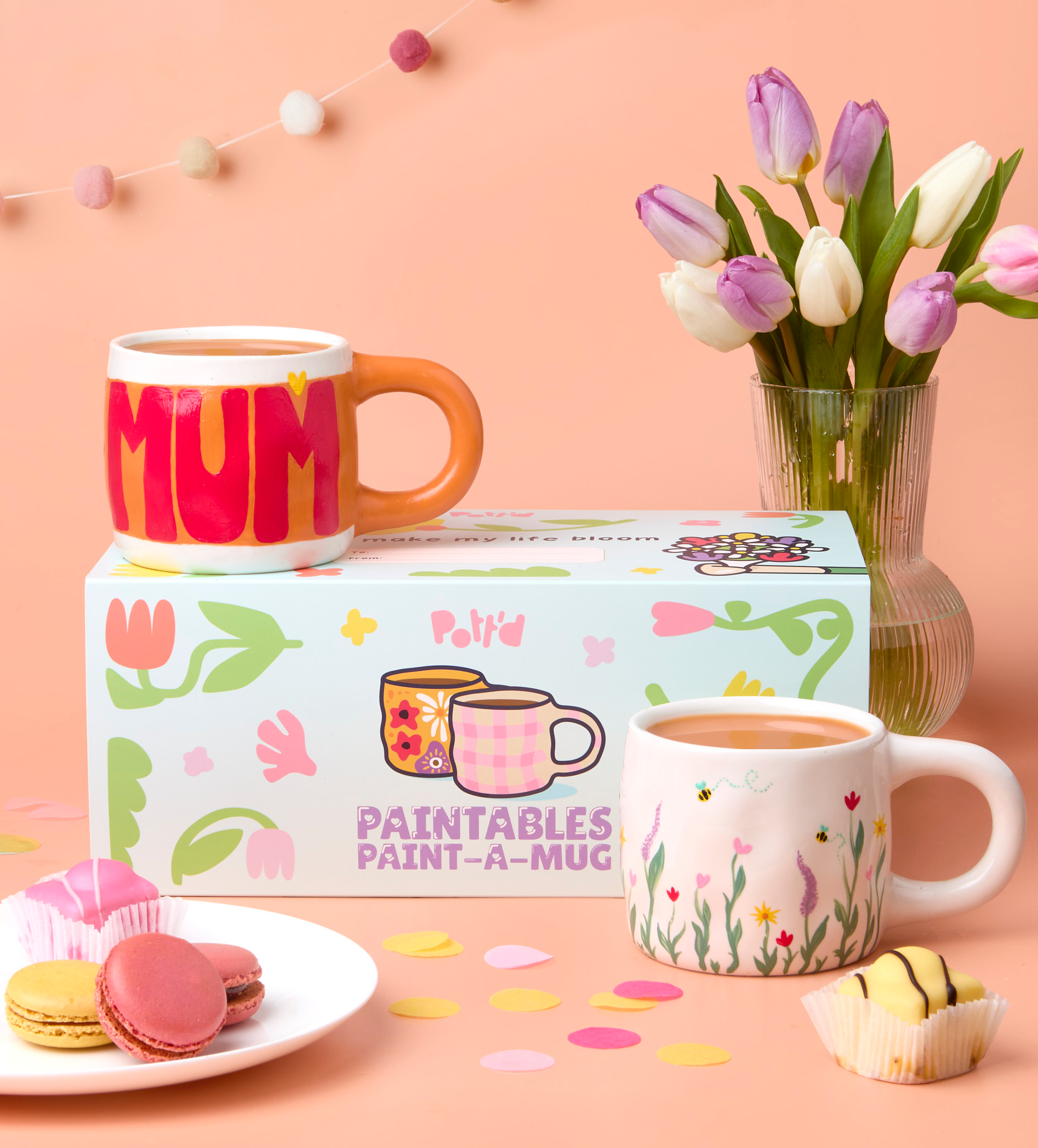 Pott'd Painting Kits Kit Mug Painted With Love