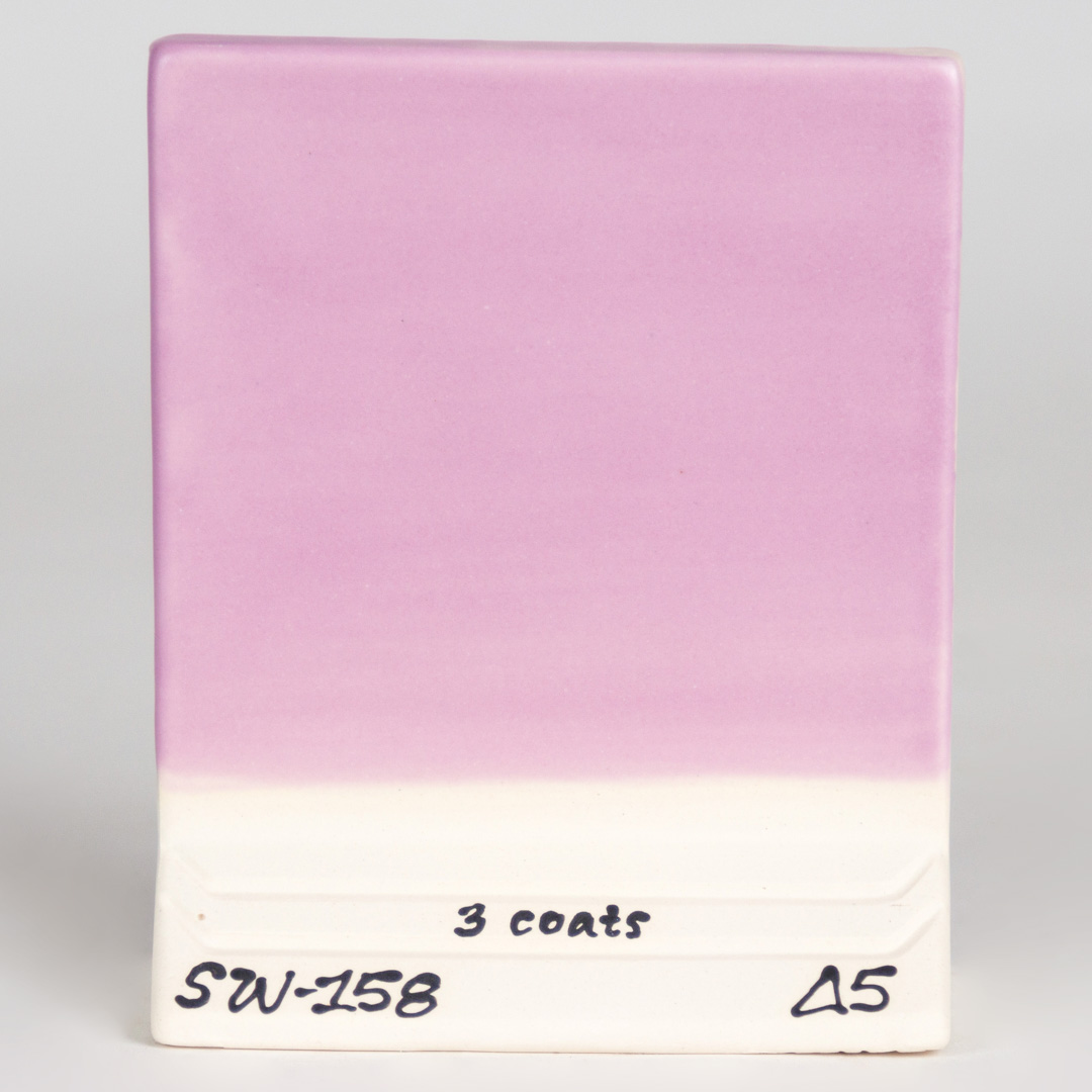 Mayco Foundations Lilac Matte smalto ceramica lilla opaco