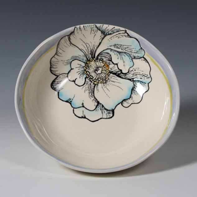 Mayco Casualware ciotola bisque terraglia da dipingere
