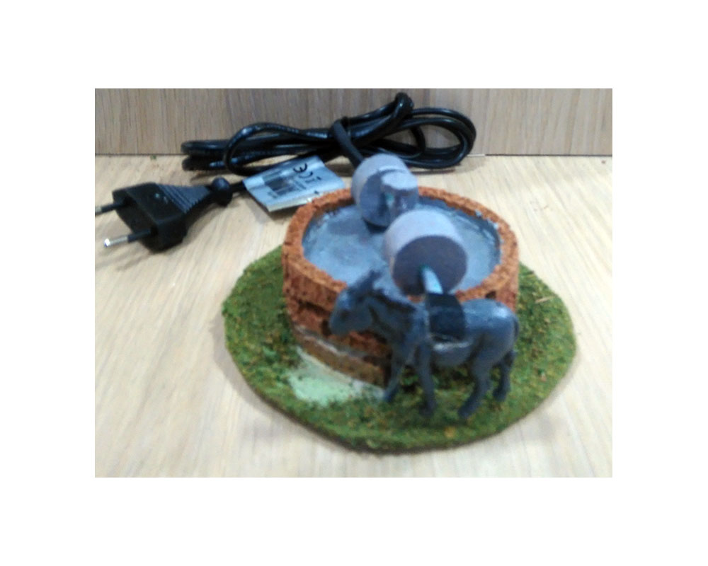 Ditta Montanini Pastori Landi V04 Macina girevole statuetta 11 cm