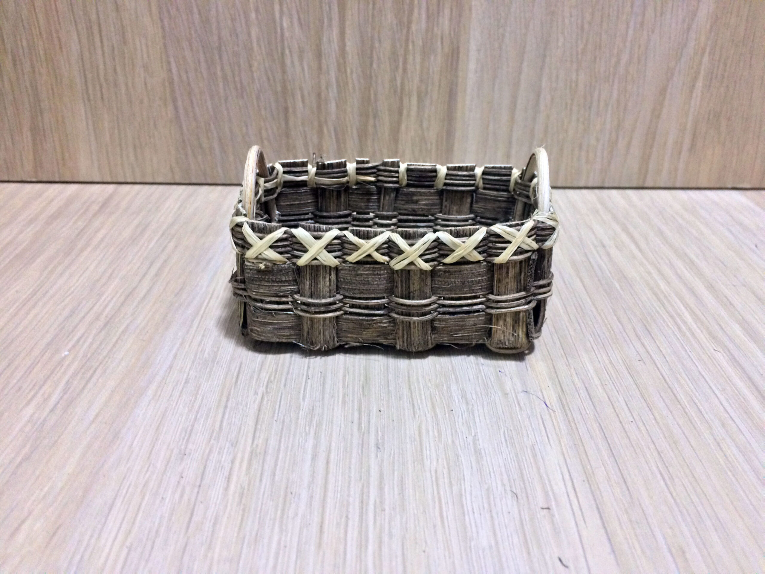 Ditta Montanini CS008 spasella cestino cera presepe 8x5x3 cm