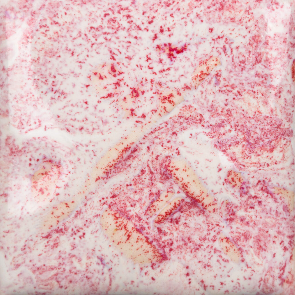 Cerama Smalti liquidi Pink Pearl smalto bianco con cristalli rosa