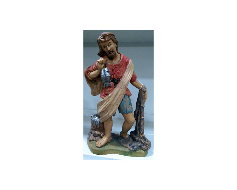 Ditta Montanini G30-19 pescatore pastore presepe 30 cm