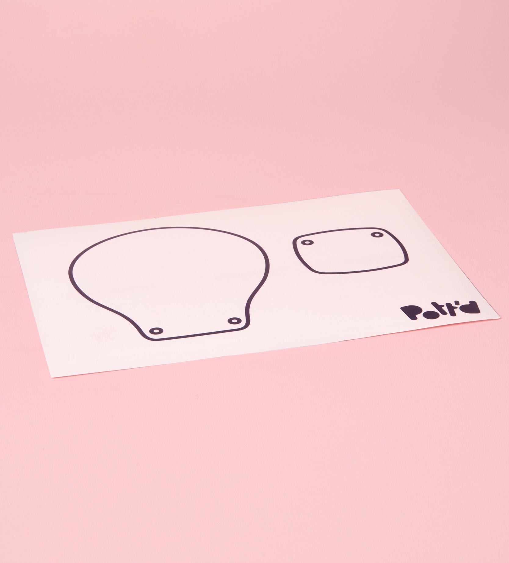 Pott'd Projects Baby Clay Moments kit argilla impronta neonato