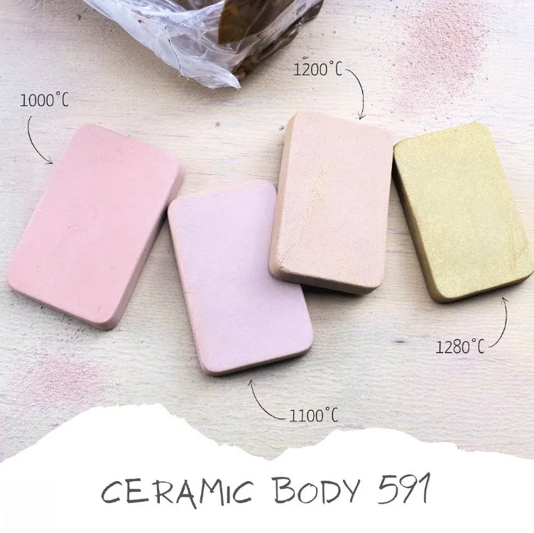 Cerama Impasti 591 G&S argilla semirefrattaria chamotte 25%