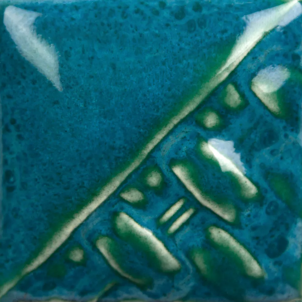 Mayco Stoneware Tropical Teal smalto ceramica turchese