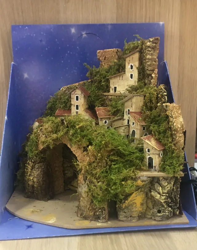 Montanini Presepi 80060 Presepe 27x23x22 cm