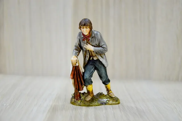 Ditta Montanini Pastori Landi 0175-01 Zampognaro 10 cm Presepe