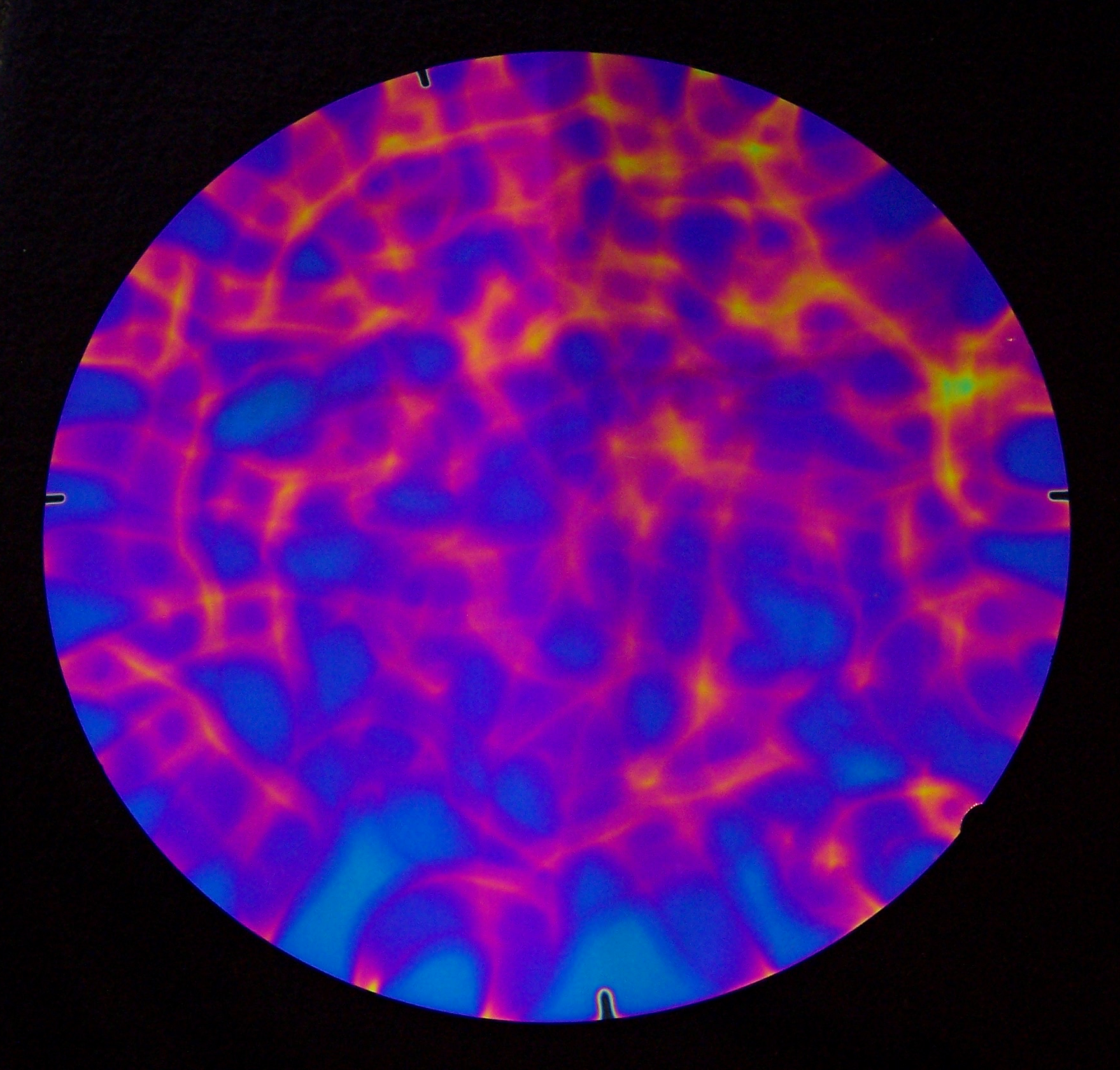 Cbs Dichroic Aurora Borealis vetro Green Magenta Blue
