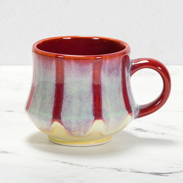 Mayco Stoneware Bisque Hippy Mug tazza bisque gres