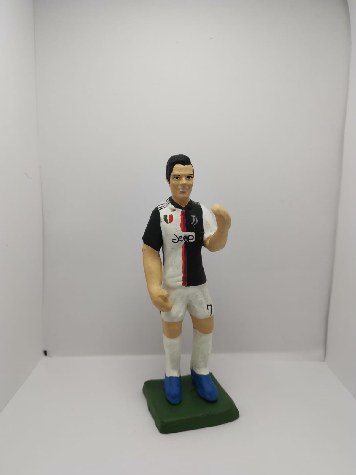 Ditta Montanini Personaggi famosi Cristiano Ronaldo statuina 15 cm
