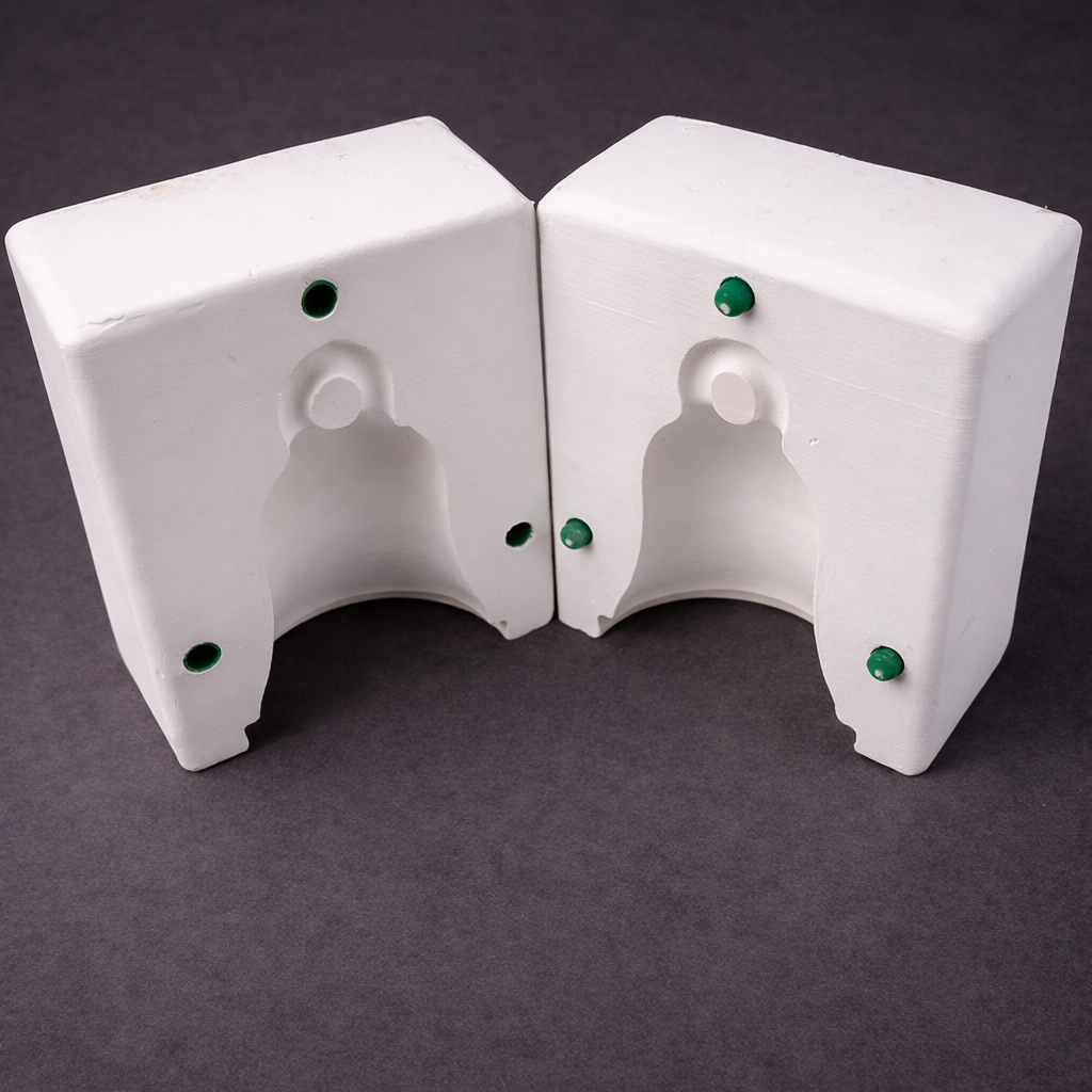 CERCO PM 599 Bell stampo in gesso 2 pezzi campana