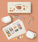 Pott'd Painting Kits Pumpkin Paint-a-Mug tazza zucca halloween x2