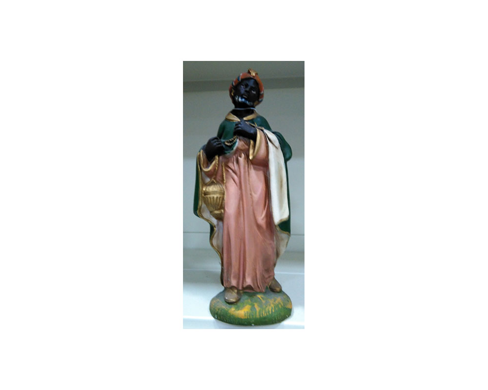 Ditta Montanini G414 Re Moro pastore presepe 30 cm cartapesta