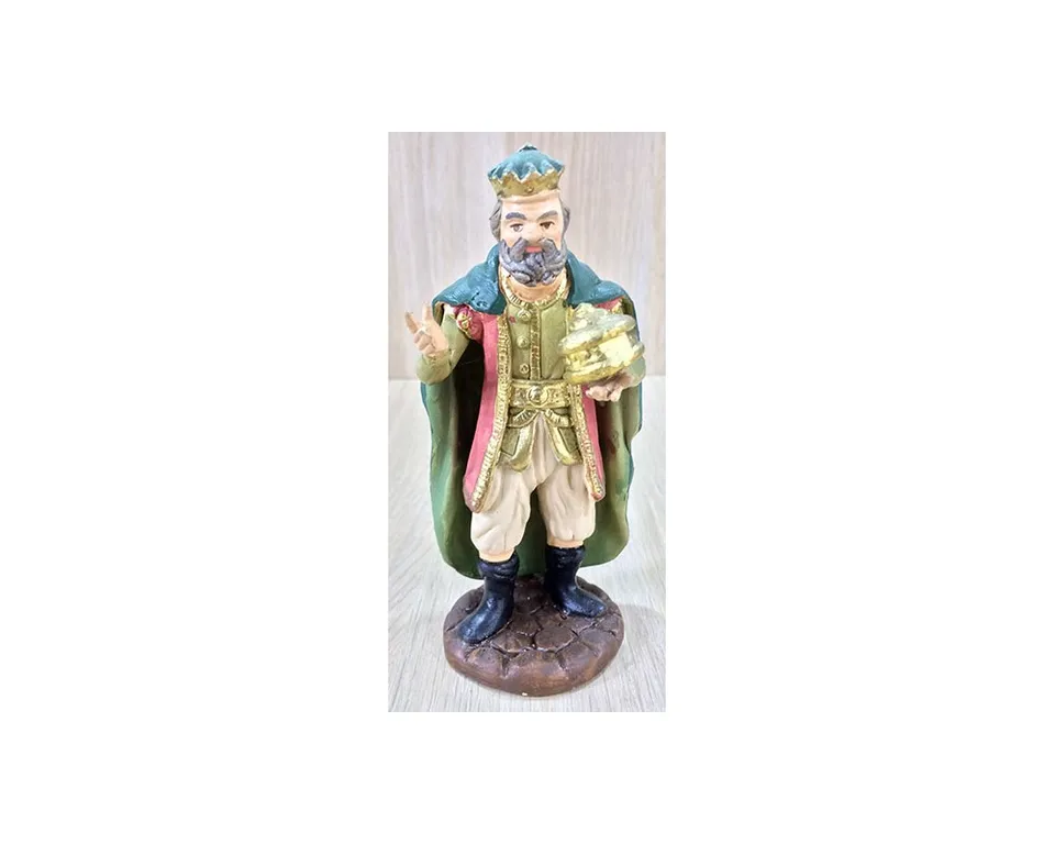 Ditta Montanini Pastori terracotta T1207 Re Bianco 12cm