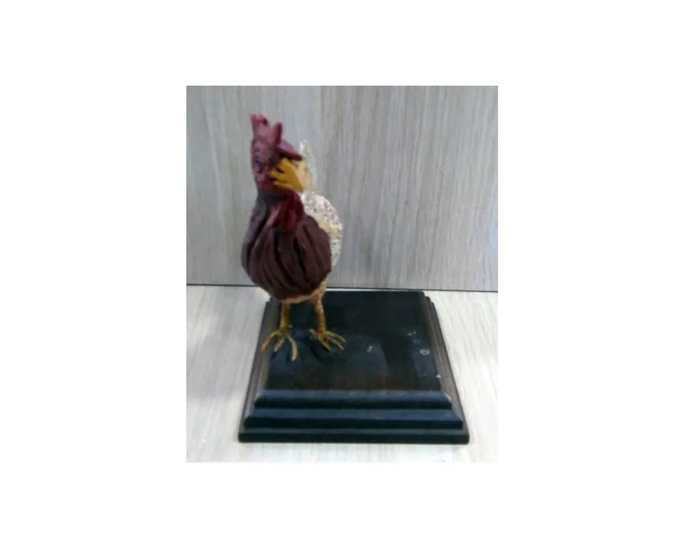 Ditta Montanini Animali AT9 Gallina terracotta statuina presepe