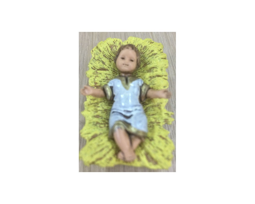 Pastori Landi 8003 Bambinello Statuina Presepe 8 cm