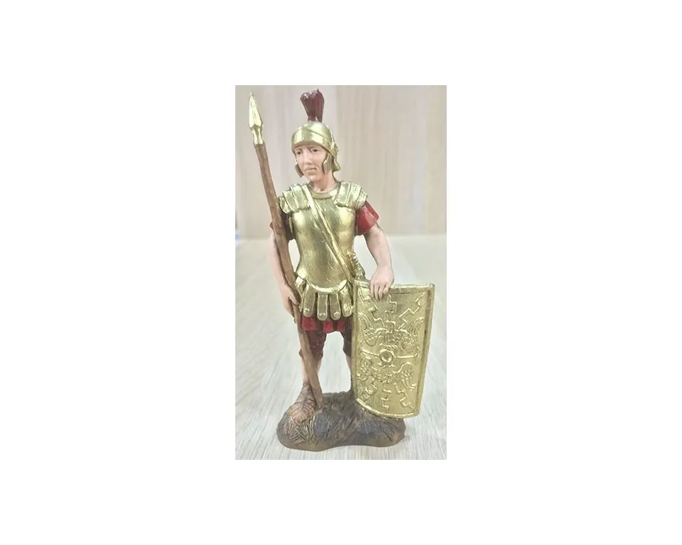 Ditta Montanini Landi 1078 soldato lancia statuina 10 cm resina