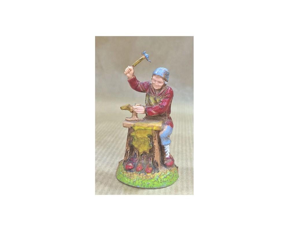 Montanini Pastori Landi 6023 statuina presepe calzolaio