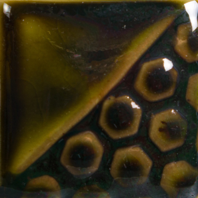 Mayco Elements Lustre Green smalto verde ceramica