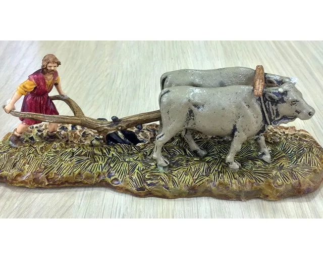 Ditta Montanini 0324-01 gruppo presepe Landi