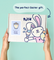 Pott'd Projects Easter Candle kit candela ceramica di Pasqua