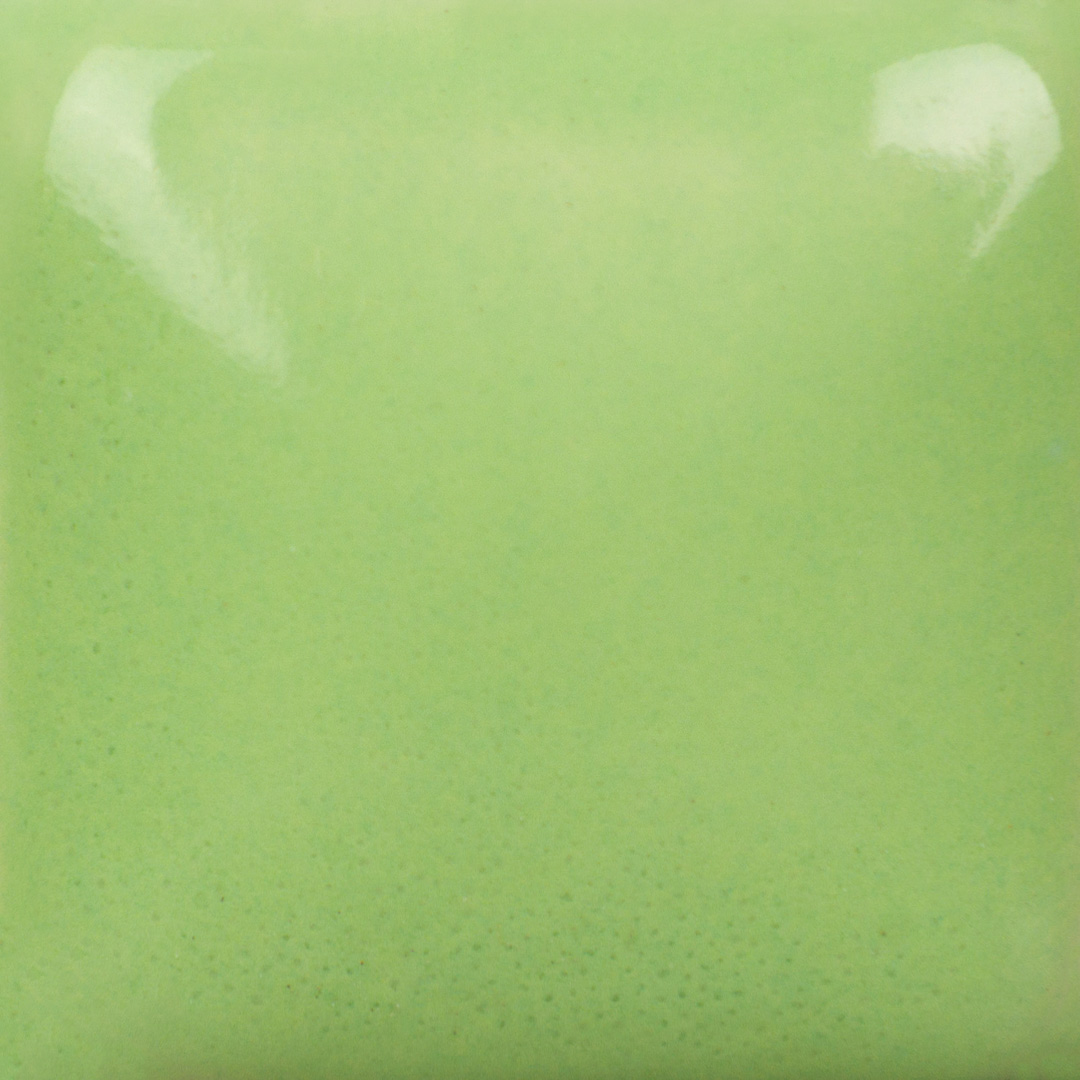 Mayco Stoneware Pistachio smalto ceramica verde base coprente