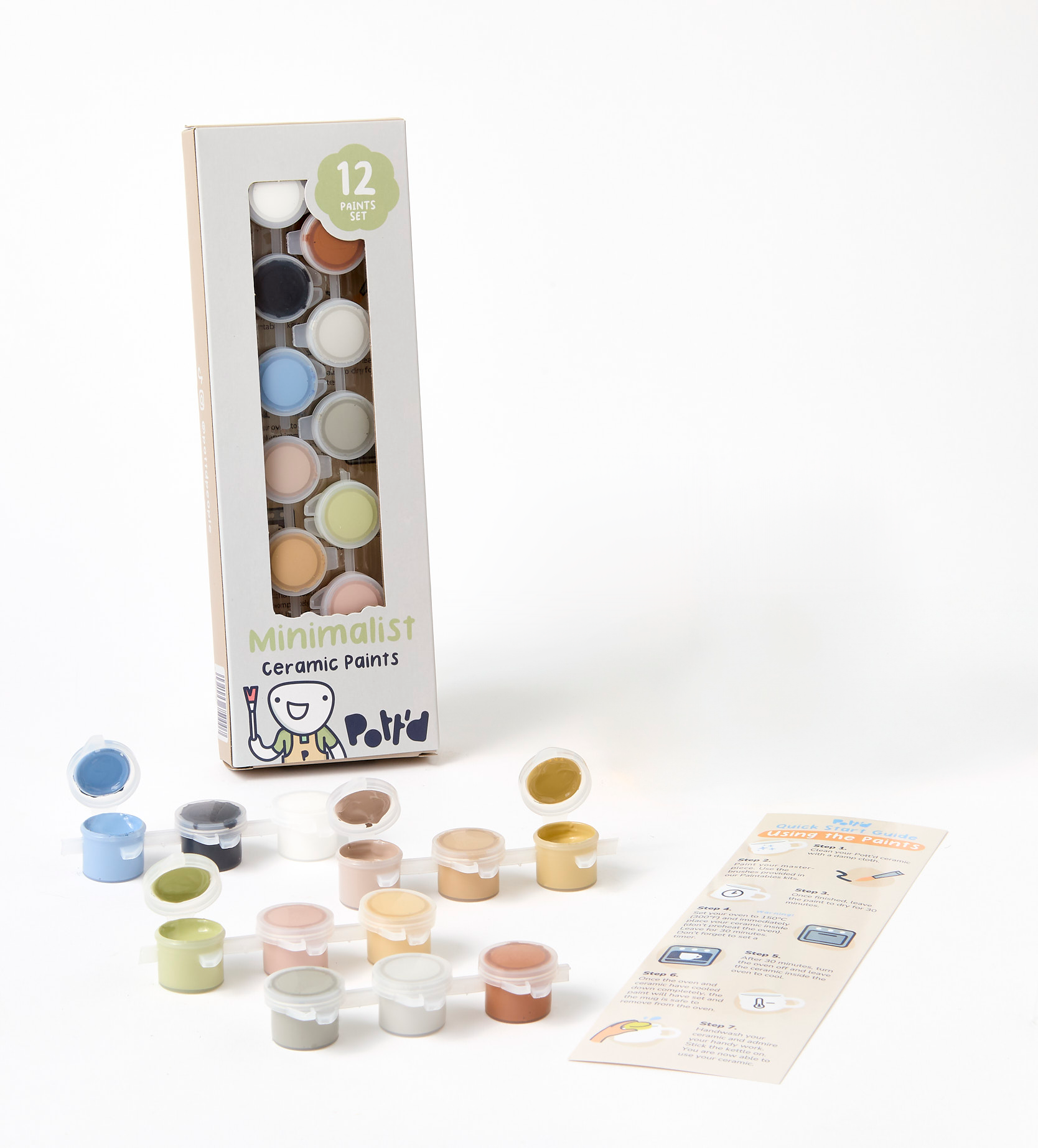 Pott'd Extras and Accessories Keramiekverf vernice ceramica creativa
