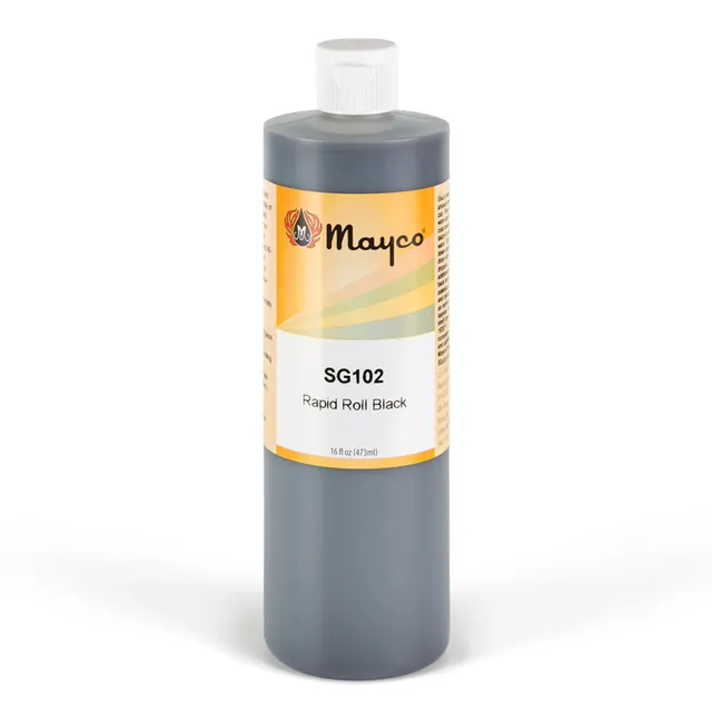 Mayco Rapid Roll Black SG102 smalto interno nero alimenti