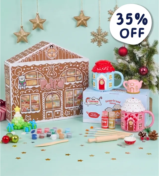 Pott'd Bundles Lebkuchen kit tazze calendario avvento