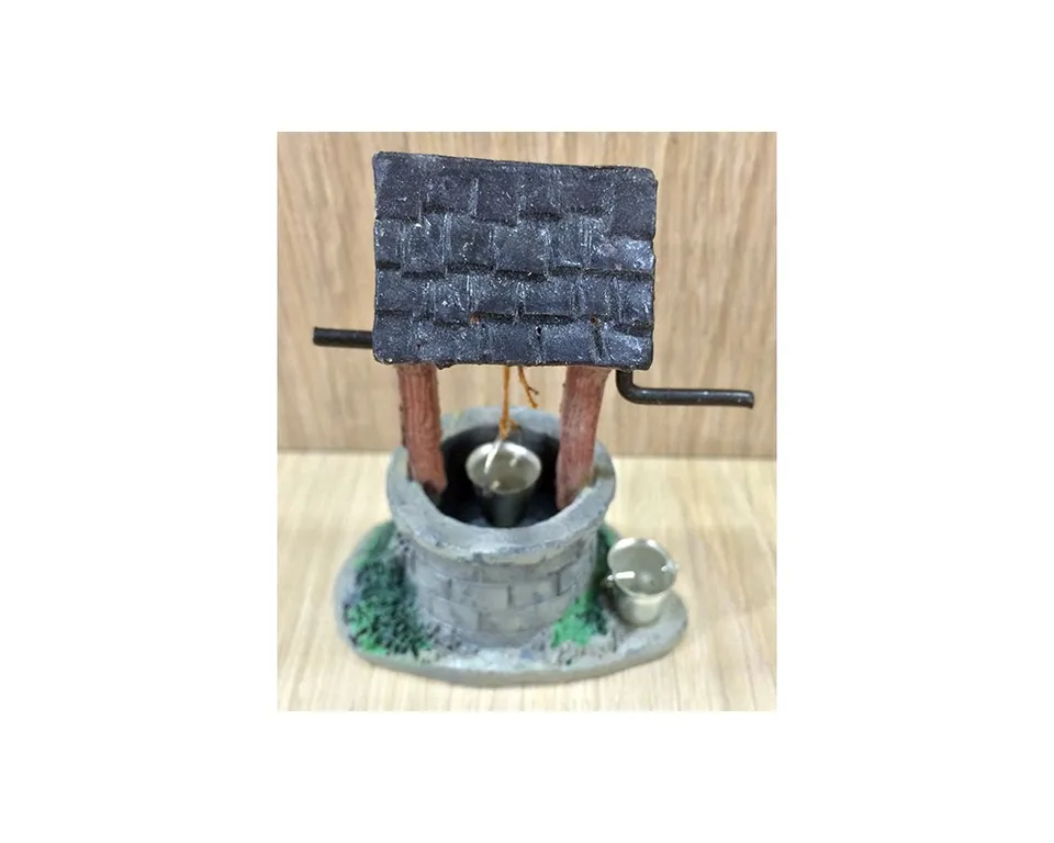 Landi 94536 Pozzo accessorio presepe in resina 6 cm
