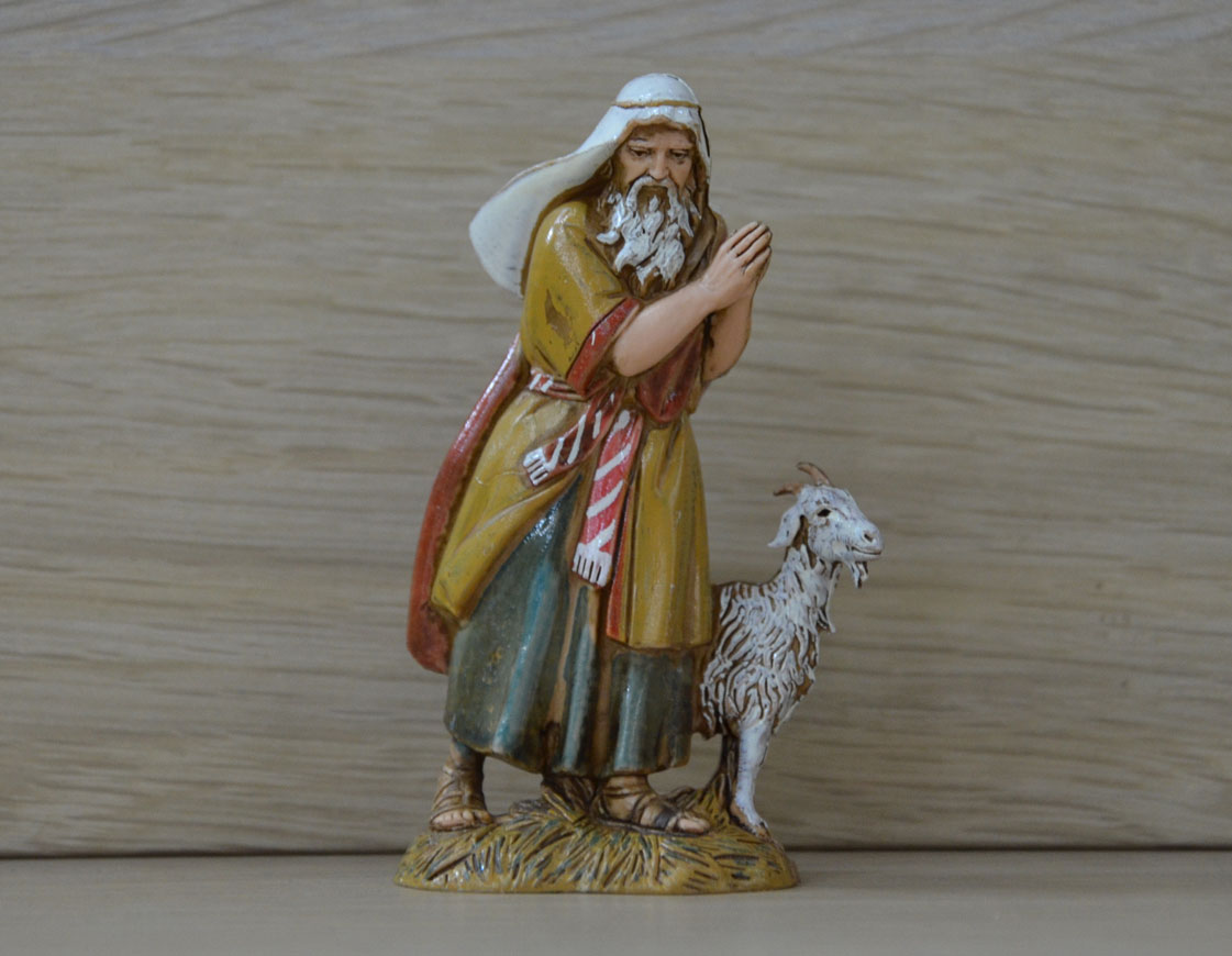 Ditta Montanini Pastori Landi CS1010 pastore presepe 10 cm