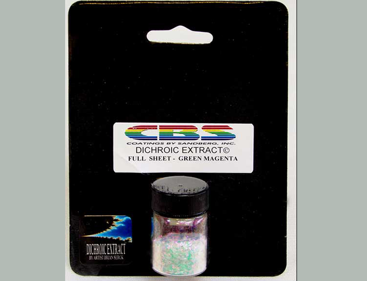 Cbs Dichroic Extract dicroico verde magenta 1 foglio