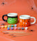 Pott'd Halloween kit 2 tazze ceramica da dipingere personalizzate