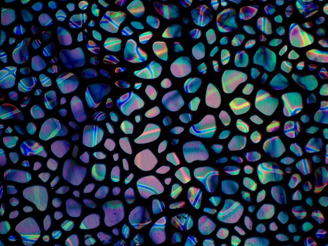 Cbs Dichroic Borderline River Rock Mixture vetro dicroico COE 90/96