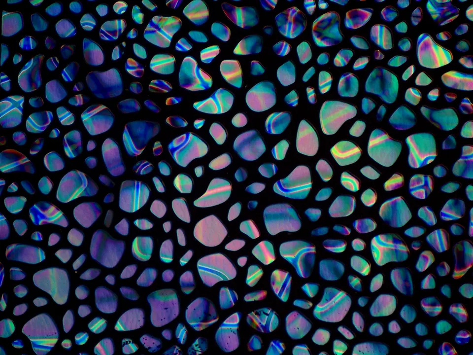 Cbs Dichroic Borderline River Rock Mixture vetro dicroico COE 90/96