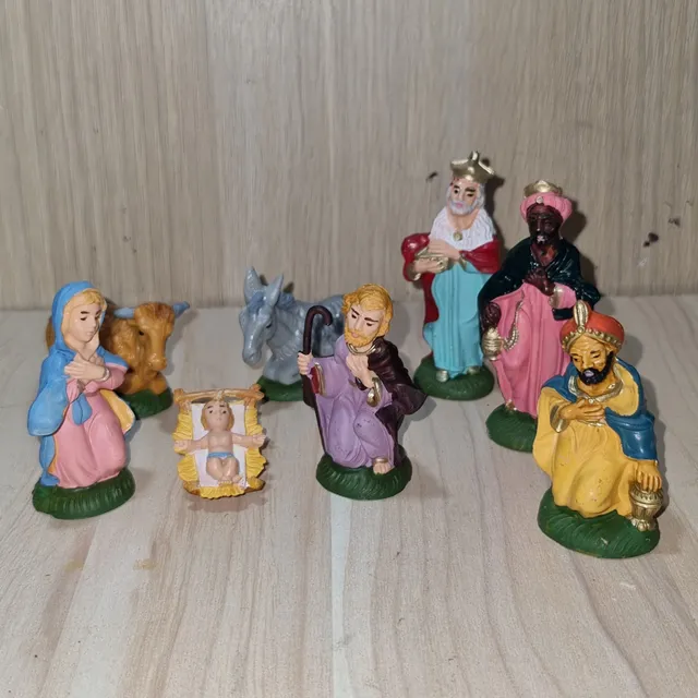 Ditta Montanini Euromarchi Natività statuine pvc 6,5 cm