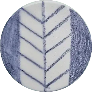 Cerama Chrysanthos Matita Sottosmalto Viola