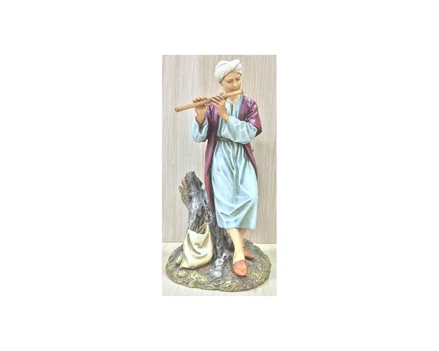 Ditta Montanini Pastori Landi 2015 Pifferaio pastore 20 cm resina