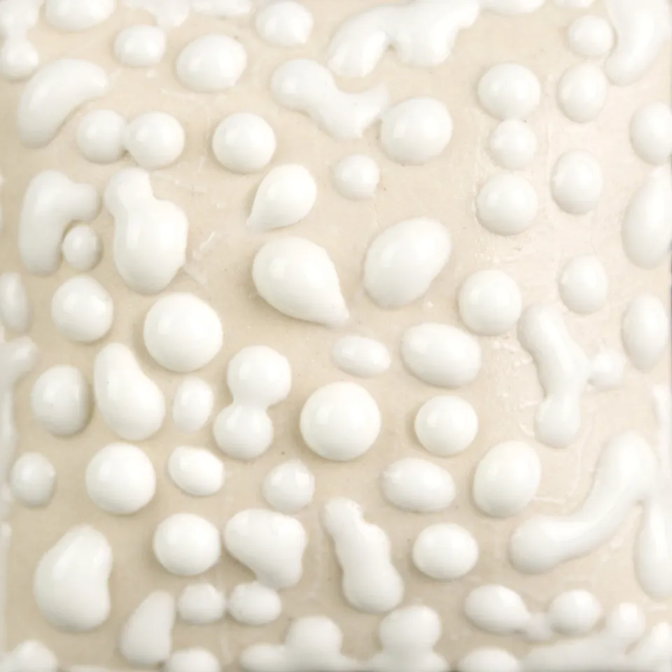 Mayco Ritual Glaze White Bead smalto ceramica perlato